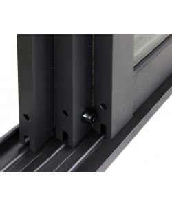 Cosma Laterale Scorrevole con Vetro Antracite per Pergola 3 m