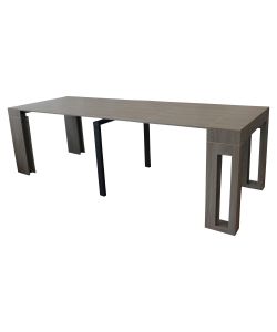Cosma Tavolo Consolle Allungabile Taupe 45/300 x 90 cm Design Moderno