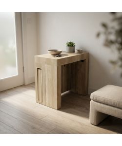Cosma Tavolo Consolle Allungabile Naturale 45-300 x 90 cm Moderno
