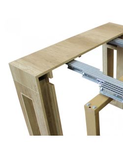 Cosma Tavolo Consolle Allungabile Naturale 45-300 x 90 cm Moderno