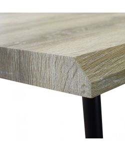 Cosma Tavolo Naturale Nodato 160 x 90 cm Fisso Rettangolare Marrone Chiaro