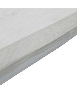 Cosma Tavolo Bianco Effetto Legno 160x90 cm Fisso Moderno Rettangolare