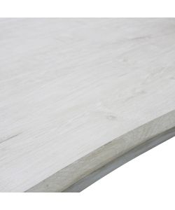Cosma Tavolo Bianco Effetto Legno 160x90 cm Fisso Moderno Rettangolare