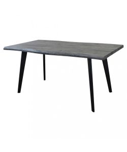 Cosma Tavolo Antracite Effetto Legno 160x90 cm Fisso Moderno Rettangolare