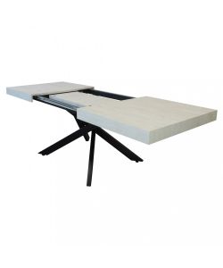 Cosma Tavolo Allungabile Bianco Effetto Legno 160/240 x 90 cm Moderno