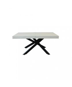 Cosma Tavolo Allungabile Bianco Effetto Legno 160/240 x 90 cm Moderno