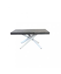 Cosma Tavolo Allungabile Antracite Effetto Legno 160/240 x 90 cm