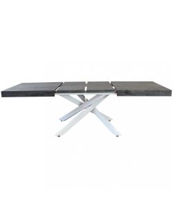 Cosma Tavolo Allungabile Antracite Effetto Legno 160/240 x 90 cm