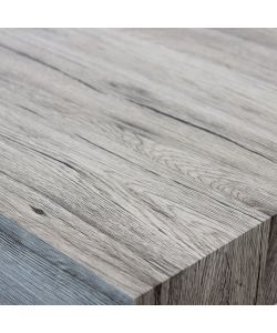 Cosma Tavolo Allungabile Naturale 160/240 cm Struttura Bianca Rettangolare