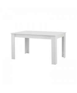 Cosma Tavolo Allungabile Bianco 140/190 x 90 cm Design Moderno
