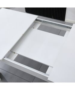 Cosma Tavolo Allungabile Bianco 140/190 x 90 cm Design Moderno