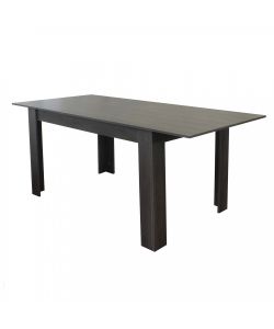 Cosma Tavolo Allungabile Antracite 140/190 x 90 cm Effetto Legno
