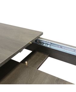 Cosma Tavolo Allungabile Antracite 140/190 x 90 cm Effetto Legno