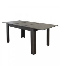 Cosma Tavolo Allungabile Antracite 140/190 x 90 cm Effetto Legno