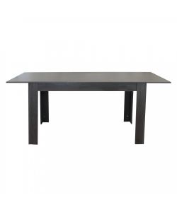 Cosma Tavolo Allungabile Antracite 140/190 x 90 cm Effetto Legno
