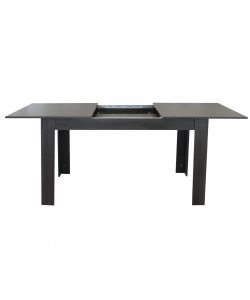 Cosma Tavolo Allungabile Antracite 140/190 x 90 cm Effetto Legno