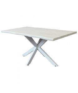 Cosma Tavolo FLOYD Bianco 160x90 cm Effetto Legno Fisso Rettangolare