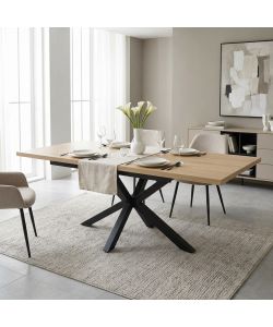 Cosma Tavolo Allungabile Naturale 160/200 x 90 cm in Melamina