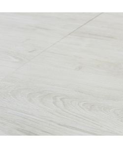 Cosma Tavolo Rotondo Allungabile Bianco Effetto Legno 120/160 cm