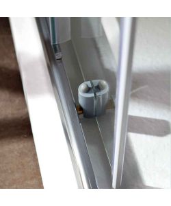 Box Doccia Lima Quadrato 70x70 cm Cristallo Trasparente Cromo