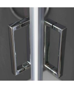 Box Doccia Lima Quadrato 70x70 cm Cristallo Trasparente Cromo