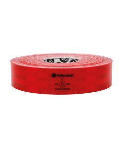 Premium, Nastro Segnaletico Di Sicurezza Per Superfici Rigide - 50 M - Rosso