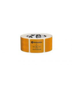 Value, Nastro Segnaletico Di Sicurezza Per Superfici Telonate - 12,5 M - Giallo