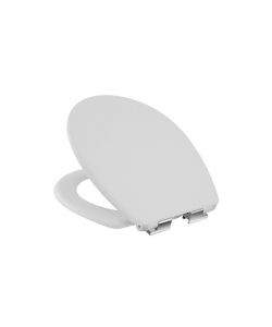 Copriwater Universale Soft Close Bianco Polipropilene