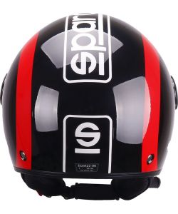 Casco Demi-Jet per moto Sparco con calotta in ABS Taglia S