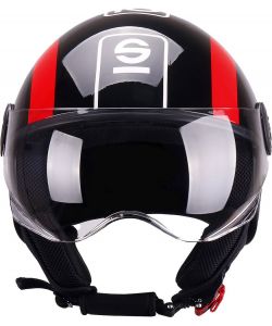 Casco Demi-Jet per moto Sparco con calotta in ABS Taglia S