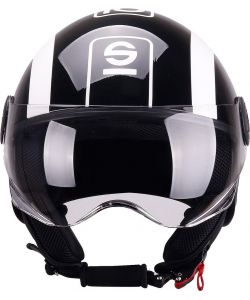 Casco Demi-Jet per moto Sparco con calotta in ABS Taglia XS