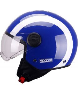 Casco Demi-Jet per moto Sparco con calotta in ABS Taglia S