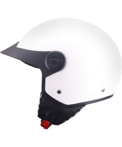 Casco Demi-Jet con Peak per moto Sparco con calotta in ABS Taglia XS