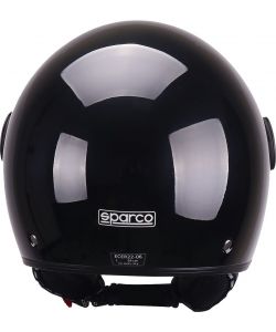 Casco Demi-Jet con Peak per moto Sparco con calotta in ABS Taglia S