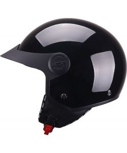 Casco Demi-Jet con Peak per moto Sparco con calotta in ABS Taglia M