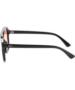 GianMarcoVenturi Occhiali da Sole 350-2 Nero Lenti Arancioni 55mm