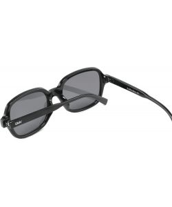 Gianmarco Venturi Occhiali da Sole Unisex 360-1 Nero - Lenti Grigie 55mm