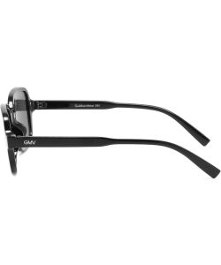 Gianmarco Venturi Occhiali da Sole Unisex 360-1 Nero - Lenti Grigie 55mm