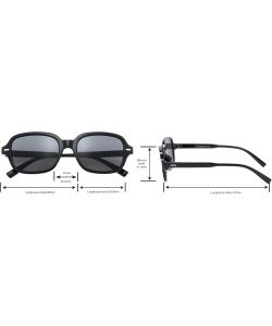 Gianmarco Venturi Occhiali da Sole Unisex 360-1 Nero - Lenti Grigie 55mm