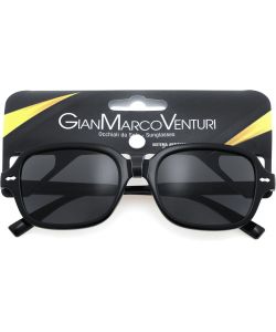 Gianmarco Venturi Occhiali da Sole Unisex 360-1 Nero - Lenti Grigie 55mm