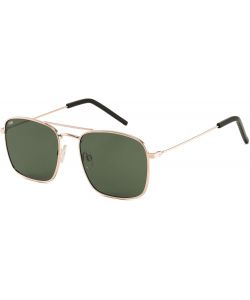Gianmarco Venturi Occhiali da Sole 380 Oro - Lenti Verdi Unisex 56 mm