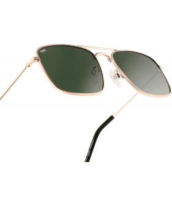 Gianmarco Venturi Occhiali da Sole 380 Oro - Lenti Verdi Unisex 56 mm