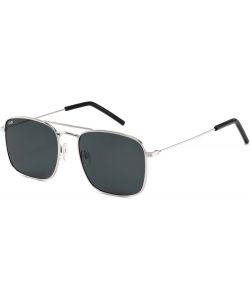 Gianmarco Venturi Occhiali da Sole 380-2 Argento - Lenti Grigie 56mm