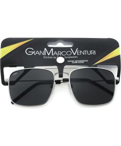 Gianmarco Venturi Occhiali da Sole 380-2 Argento - Lenti Grigie 56mm