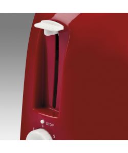 Girmi Tostapane con pinze TP10 Rosso - 750 W, 7 livelli di cottura