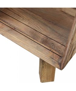 Cosma Mobile Maximillian 6 ripiani Pino riciclato Marrone 120x40x110 cm