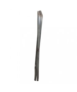 Cosma Porta Biancheria Ferro e Stoffa Gilbert Bianco 40,5x45,5x65 cm