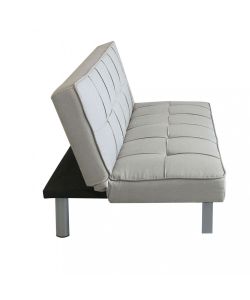 Cosma Divano Letto Aaron Grigio Chiaro Melange 178x80x71 cm Moderno