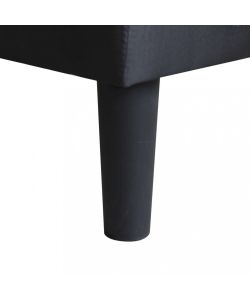 Cosma Divano Letto Grigio Melange Tessuto Metallo 180x86x78 cm