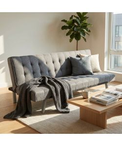 Cosma Divano Letto Barry Grigio Scuro 178x80x72cm Moderno